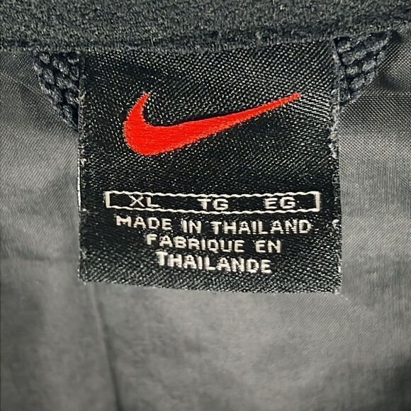 🔥 True Vintage 90’s NIKE Lightweight Nylon Track Windbreaker Jacket Sz XL - EUC - Picture 8 of 9